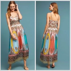 Anthropologie Virginia Boho Maxi Dress